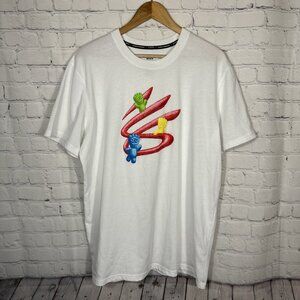 Under Armour Steph Stephen Curry Sour Patch Collab Tshirt Large‎ White